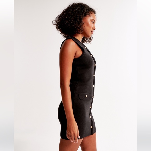 A&F MARA HIGH-NECK SWEATER DRESS - Picture 3 of 4